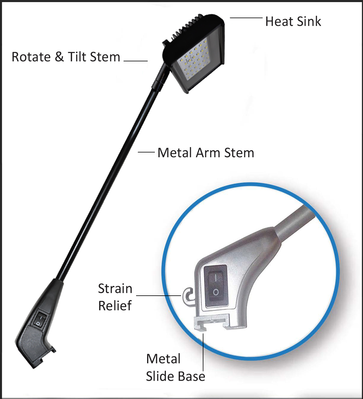 PAL24XL Extended LED ARM LIGHT