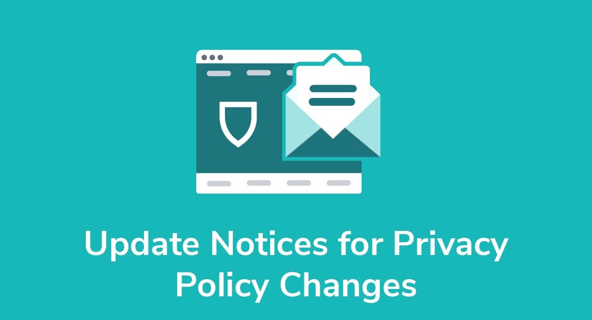 Update Notices for Privacy Policy Changes Privacy Policies(04)