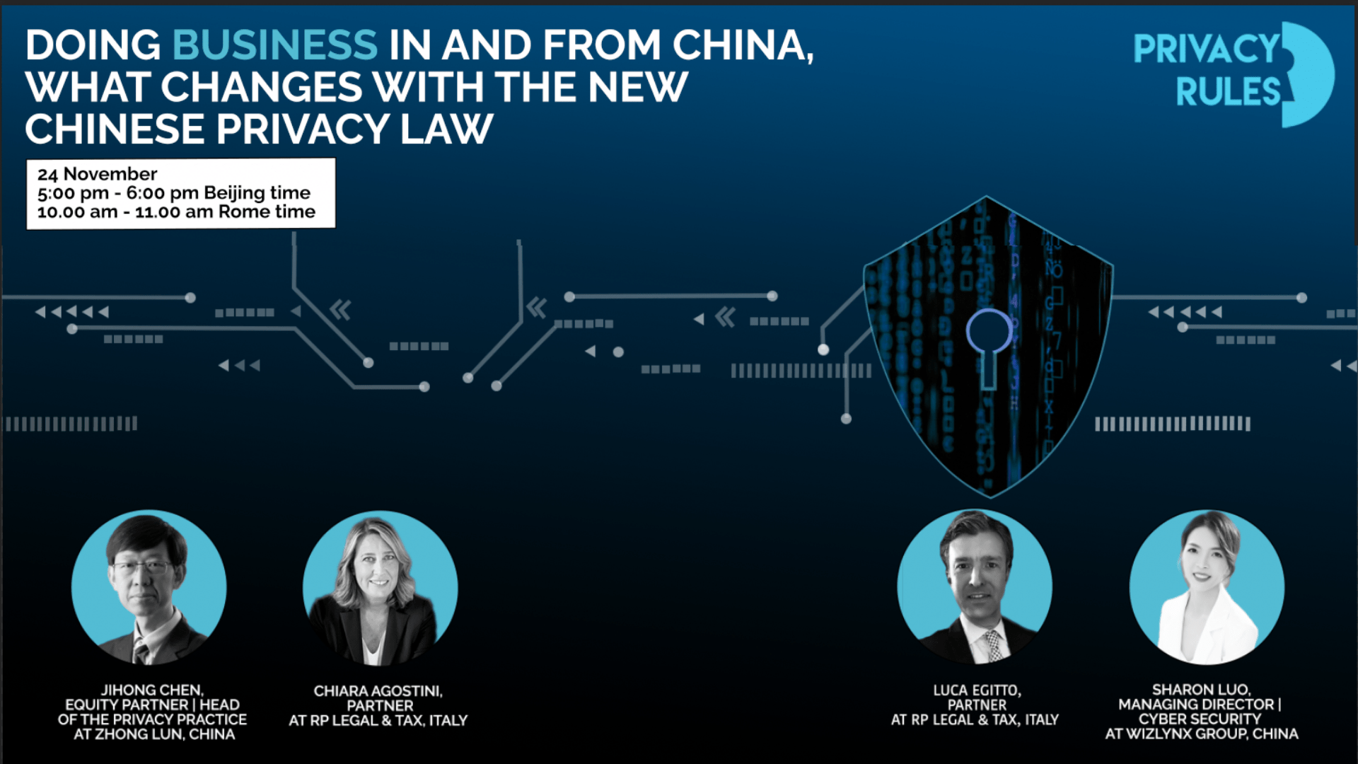 Doing business in and from China, what changes with the new Chinese privacy law Privacy Rules