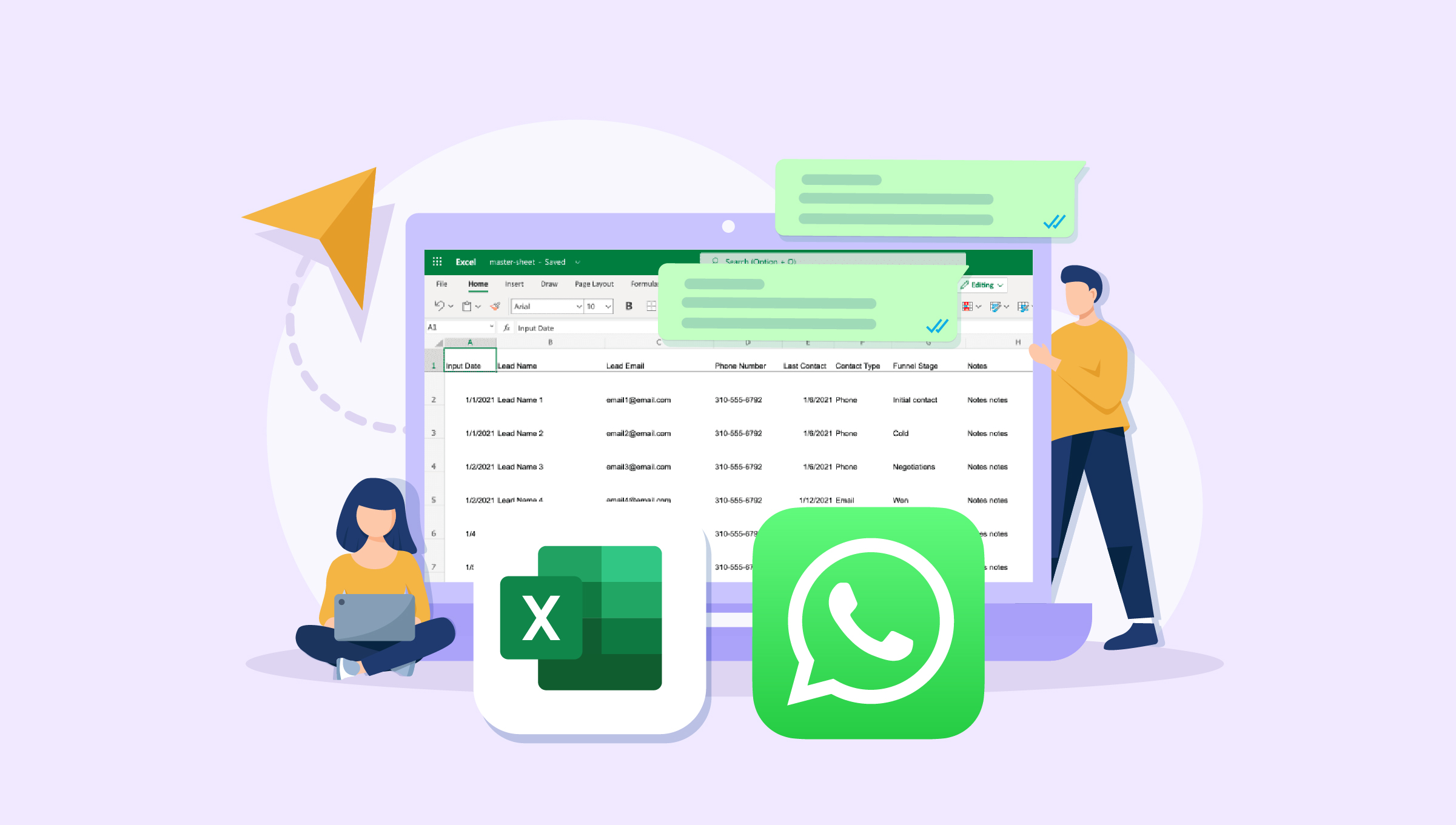 How to Send Bulk WhatsApp Nessages from Excel [2023]