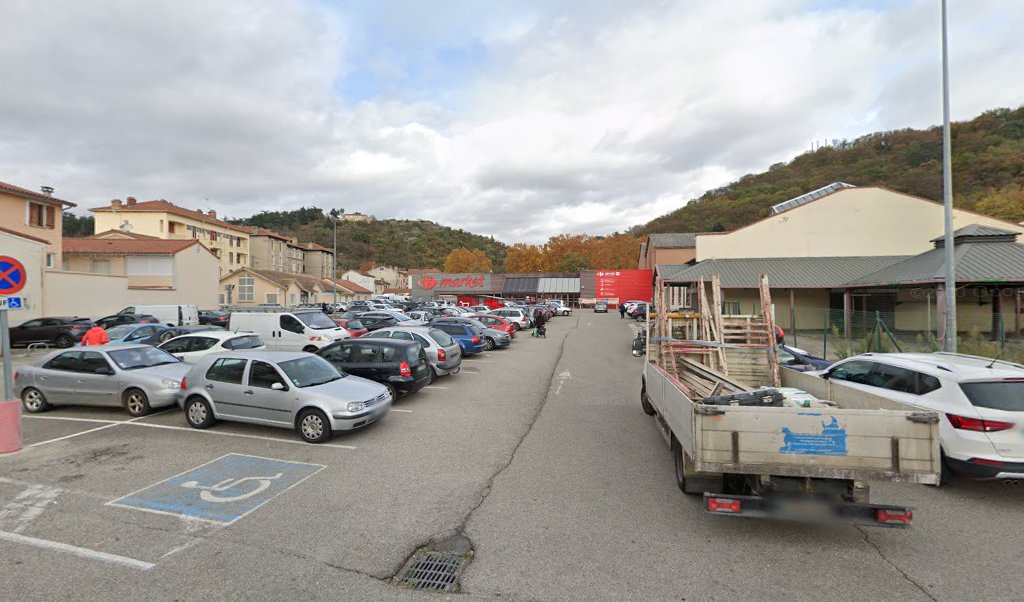 Station essence Carrefour Market Vienne Estressin, prix des carburants