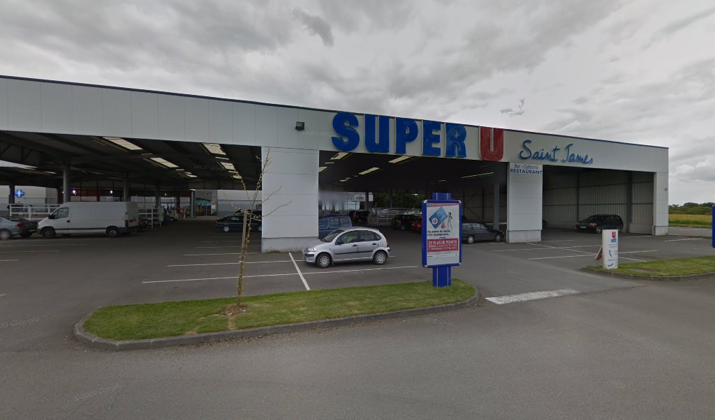 Station essence Super U St James, prix des carburants essence, gasoil