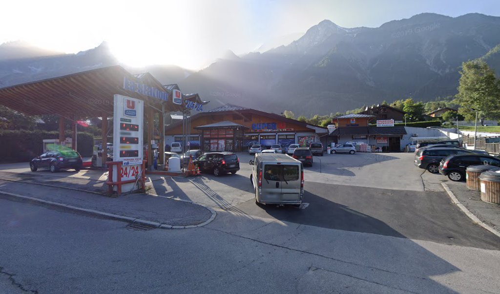 Station essence Super U Les Houches, prix des carburants essence