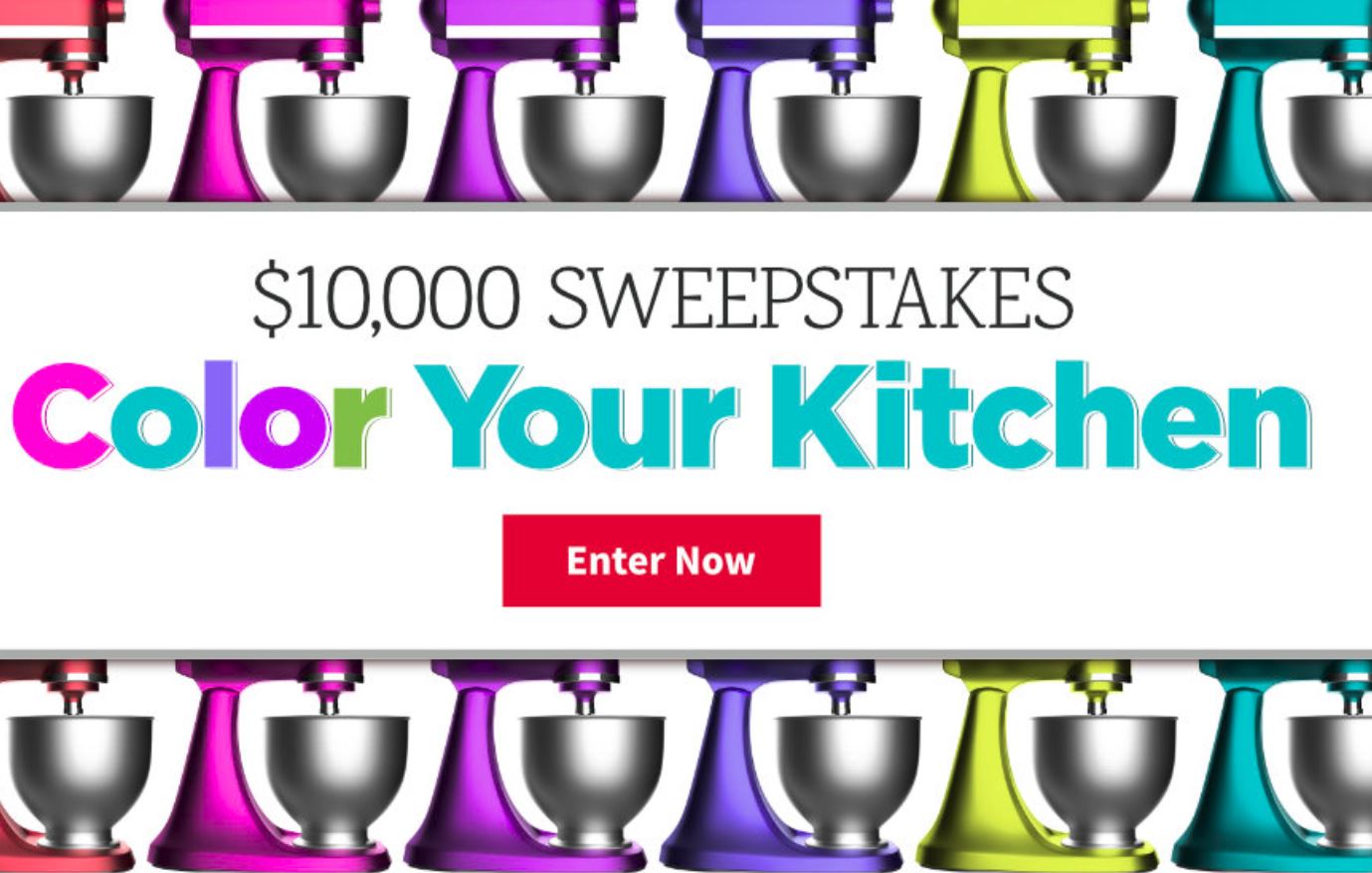 Allrecipes 10,000 Color Your Kitchen Sweepstakes