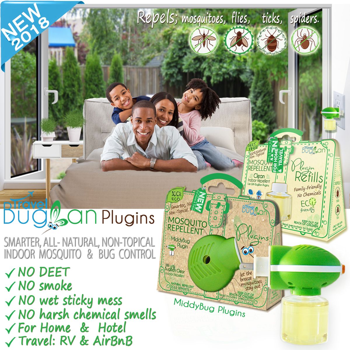 Mosquitoes Got You Bugged? Don't Bug Out! -- Travel BugBan Plugins | PRLog