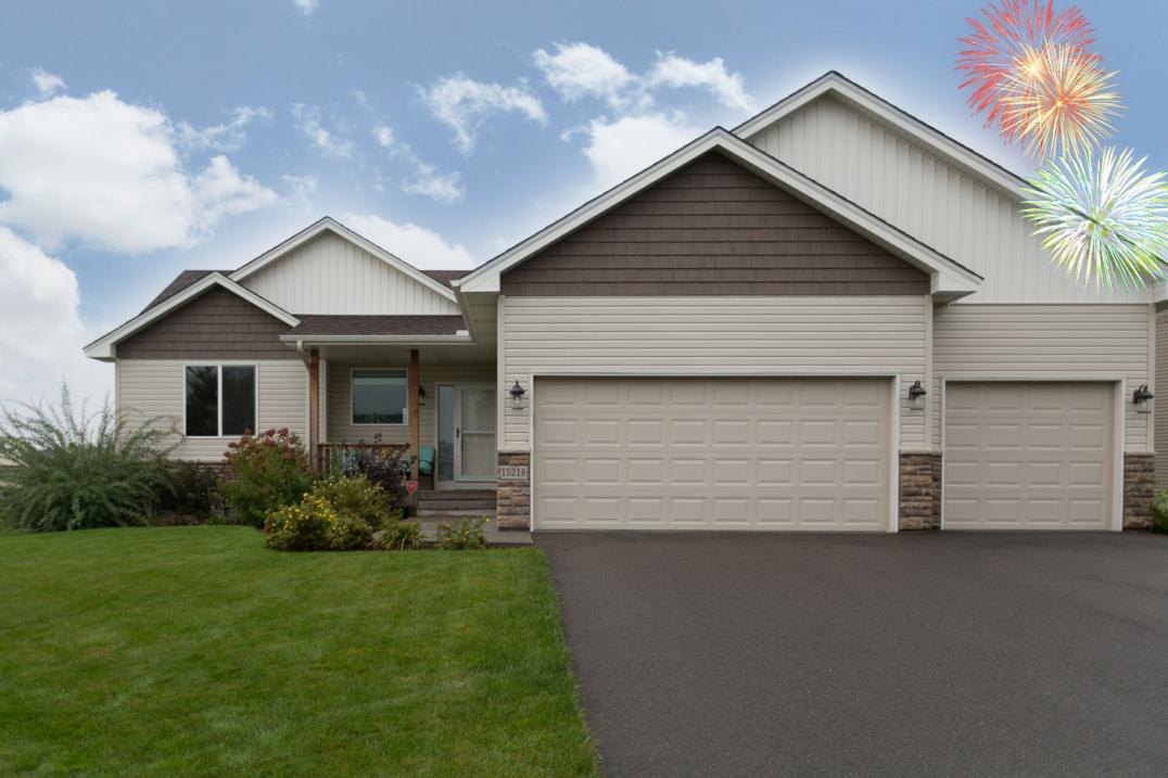 Home for sale in Ramsey is almost brand new! SOLD and Closed! Chris