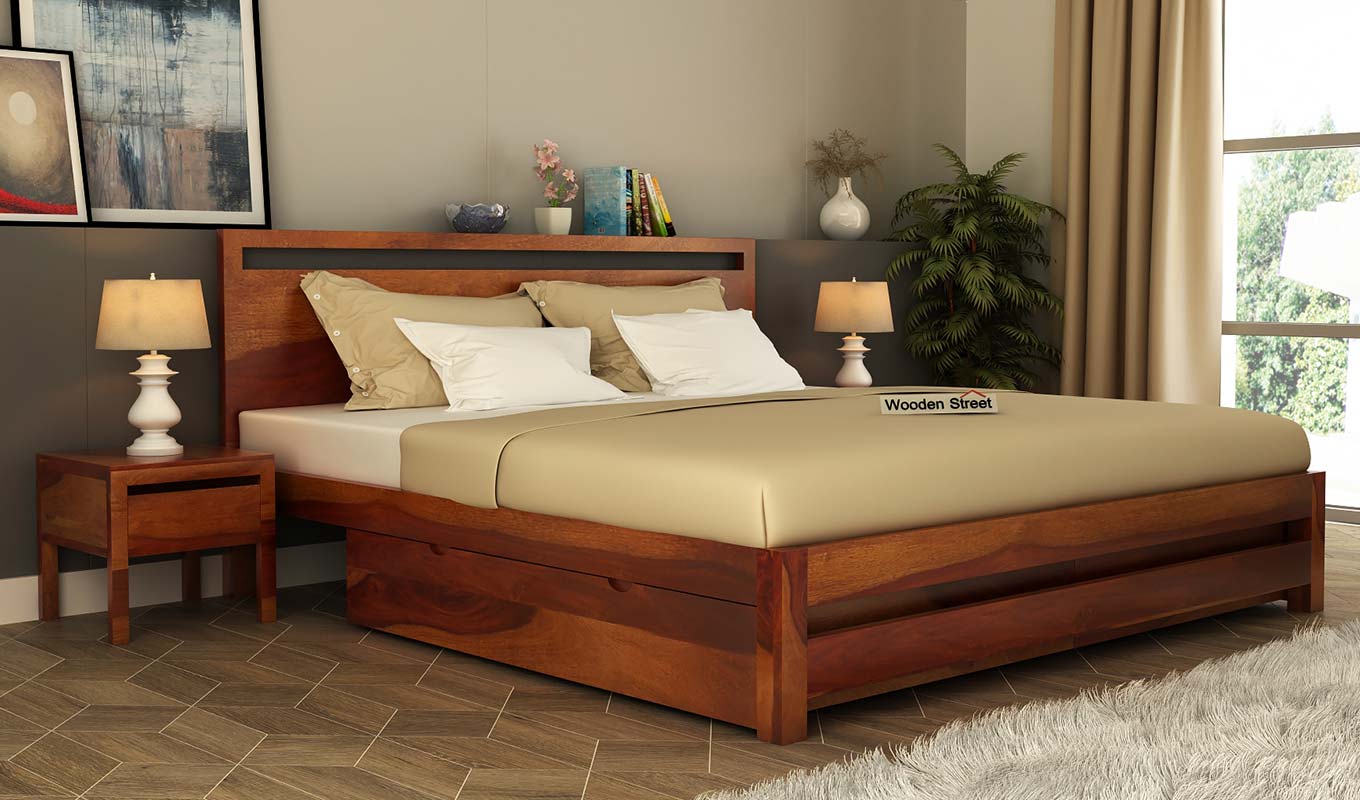 Wooden Street Introduced Wooden Beds to Revamp the Look of Interiors