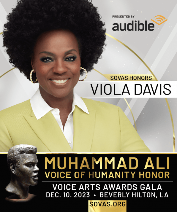 The Society of Voice Arts and Sciences has joined with Audible for the