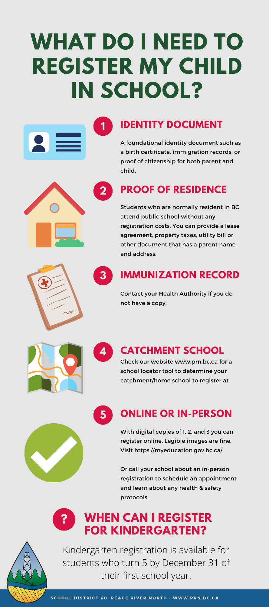 Register for School Peace River North School District 60