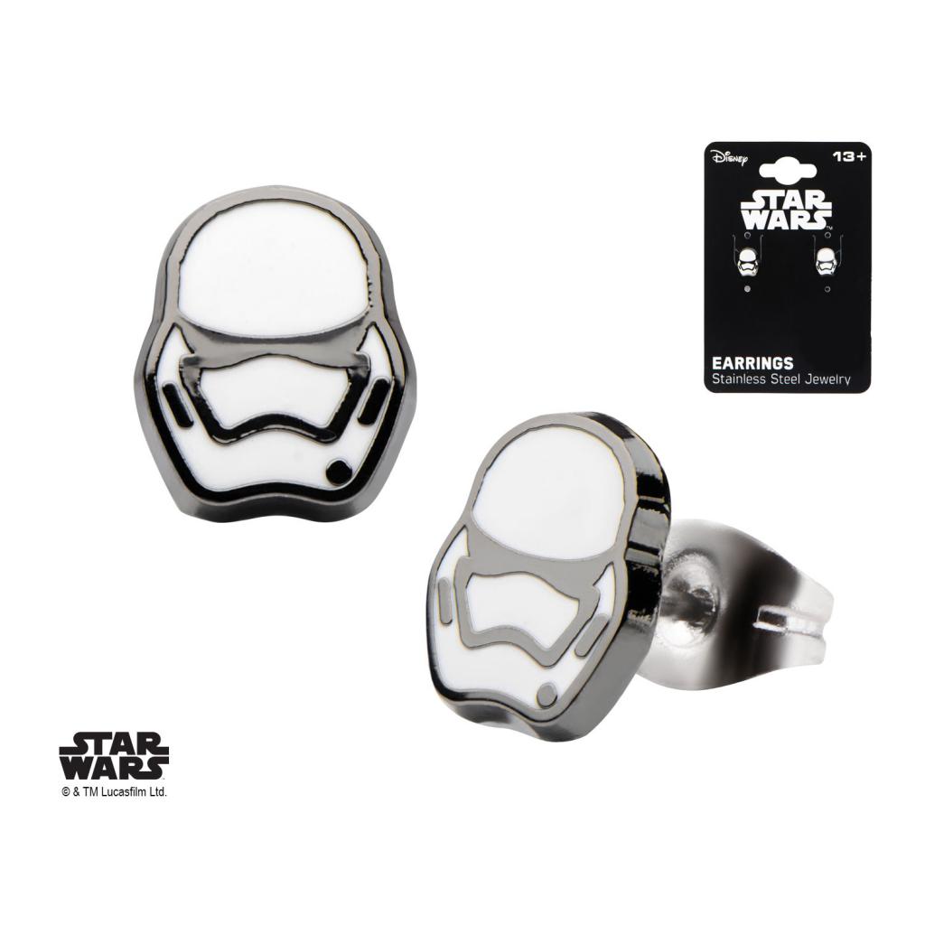 STAR WARS Boucles d'oreilles Stormtrooper Ep.7