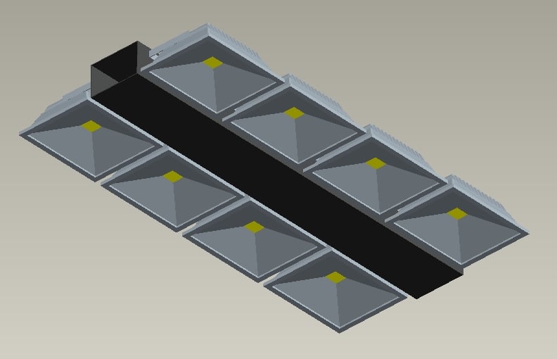 Der LED Pflanzenlampen Prototyp entsteht Part 2