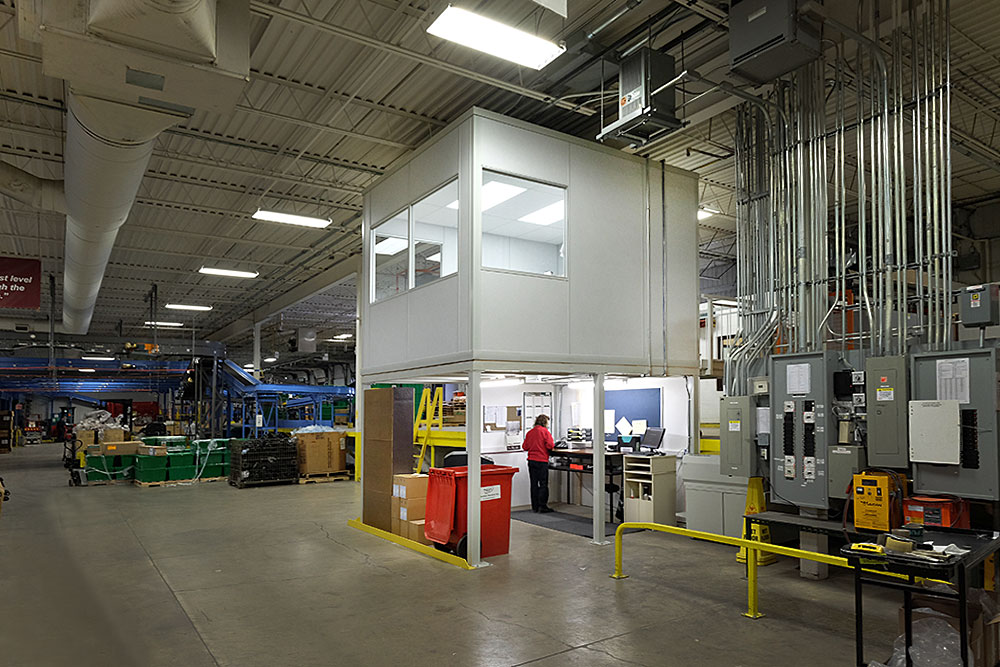Veterinary Purchasing’s Elevated In Plant Office ProPart Modular