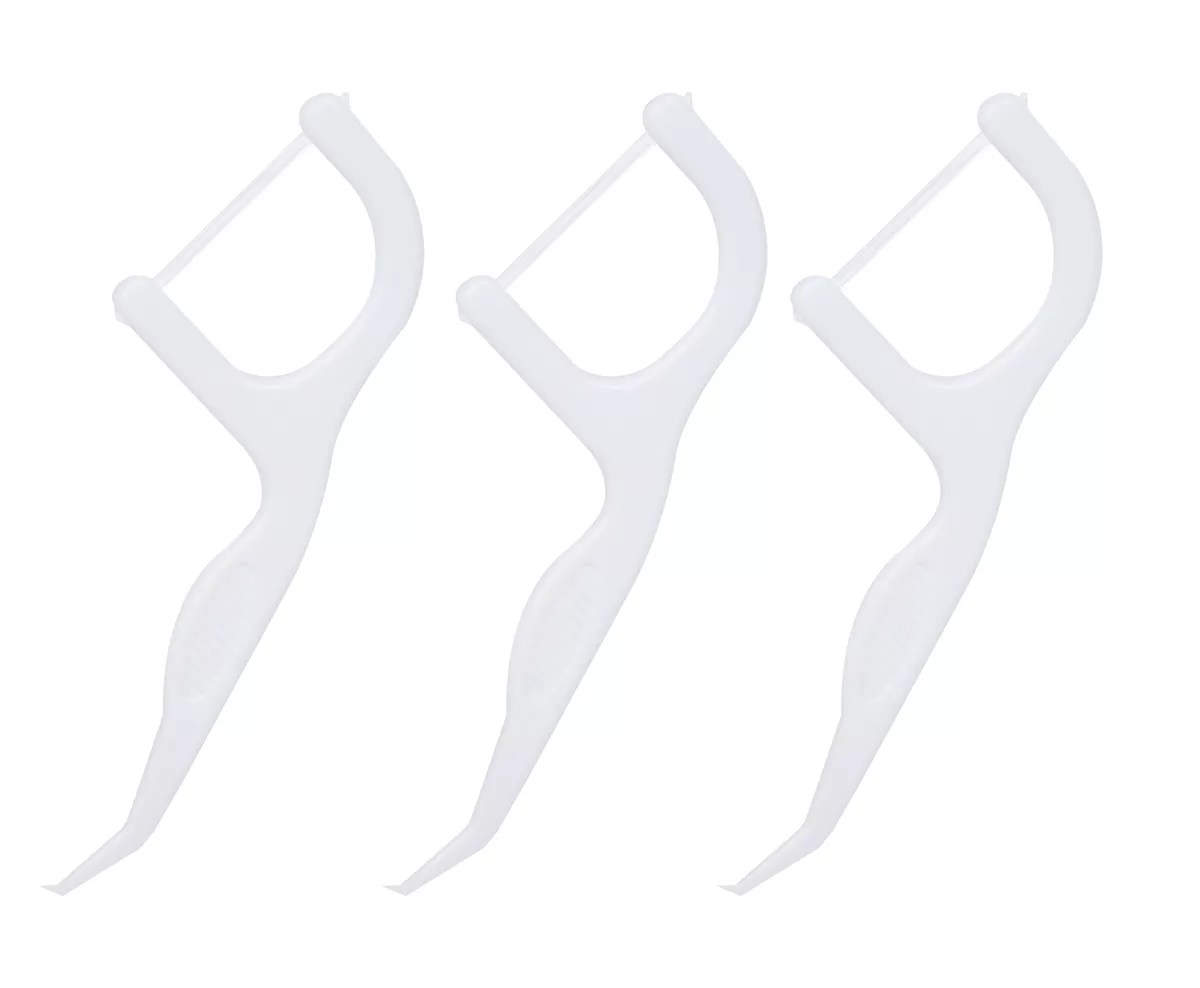 Extra Strong Dental Flossers & Picks (150 Pack) PROSYS