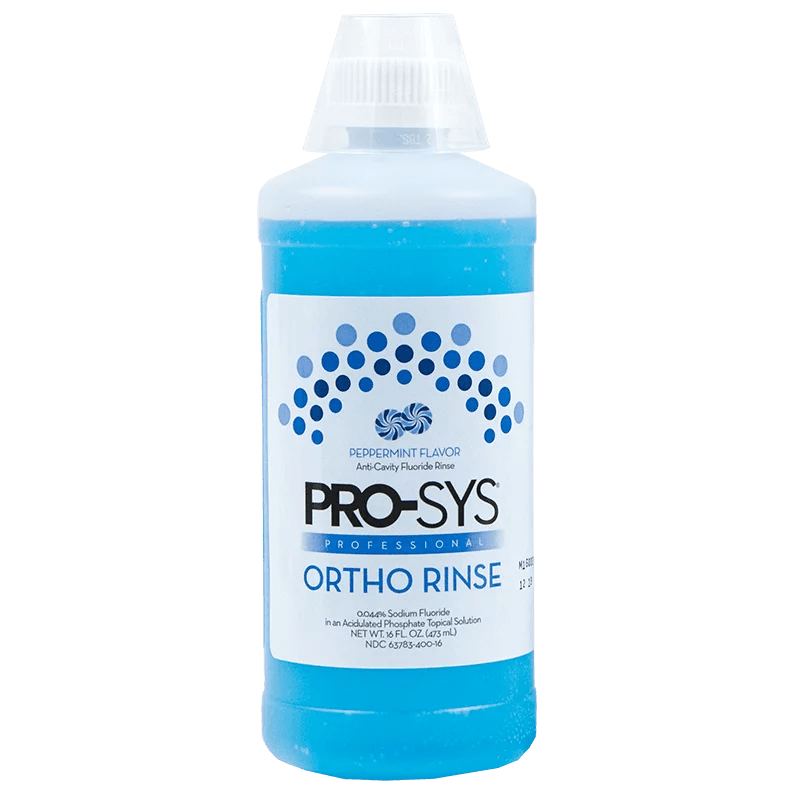 Ortho Rinse AntiCavity Mouthwash for Braces PROSYS