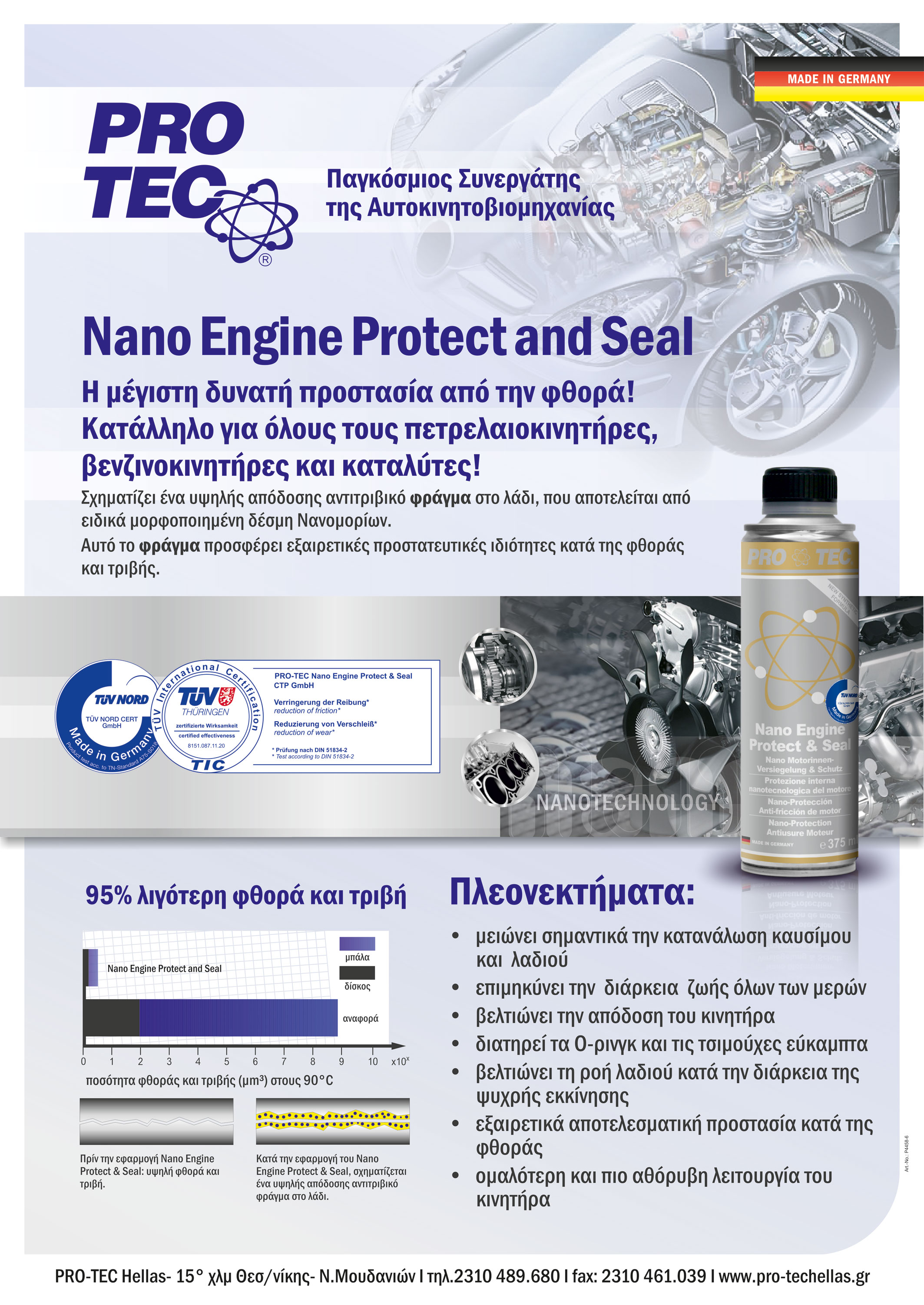 NANO ENGINE PROTECT & SEAL PROTEC PROTEC HELLAS