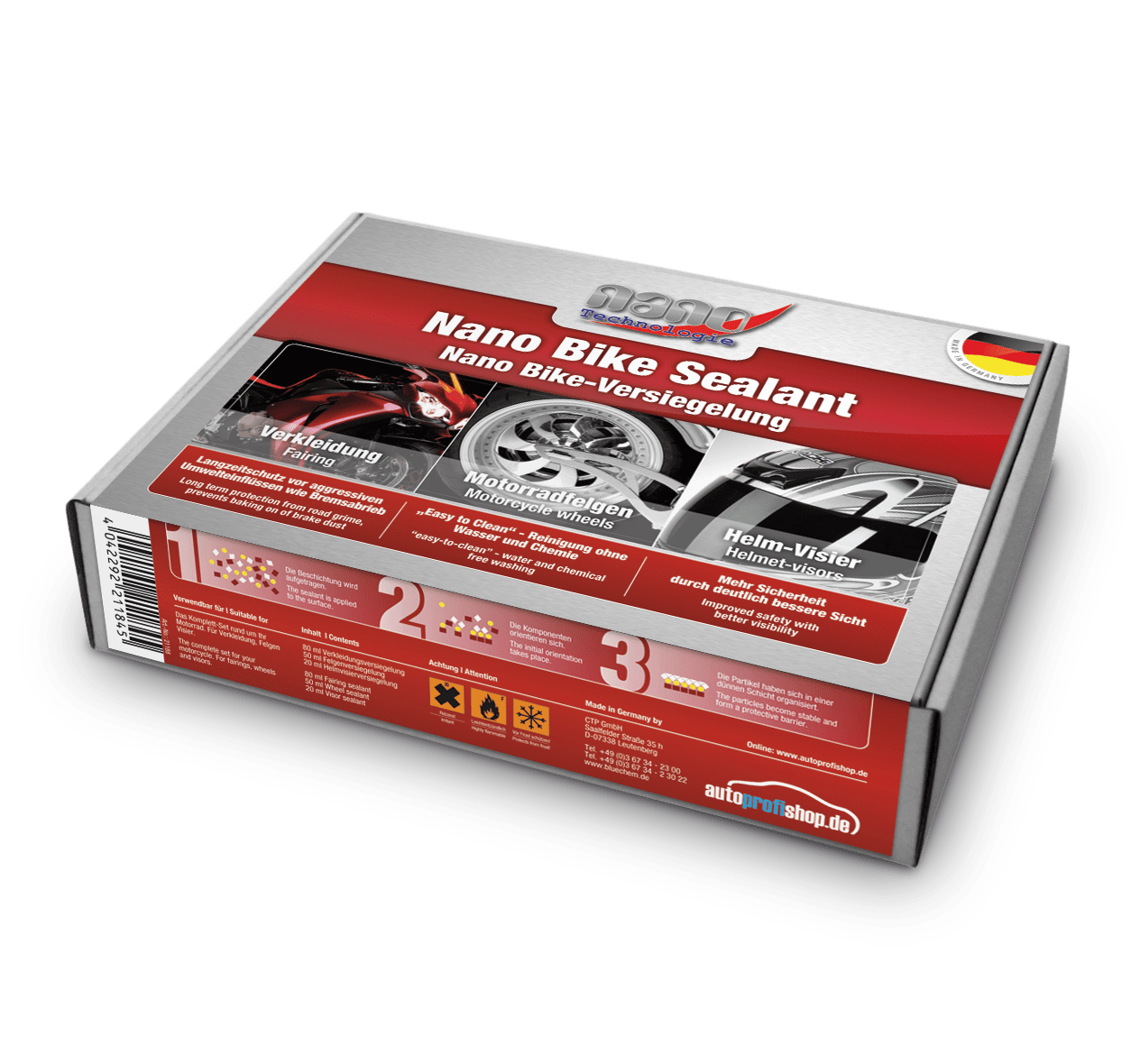 NANO BIKE SEALANT SET PROTEC HELLAS