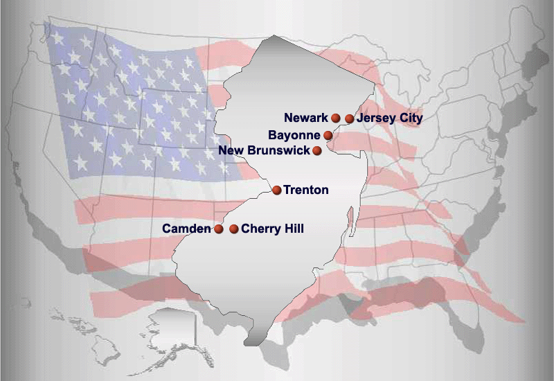 ProUnions  Map of the U.S.