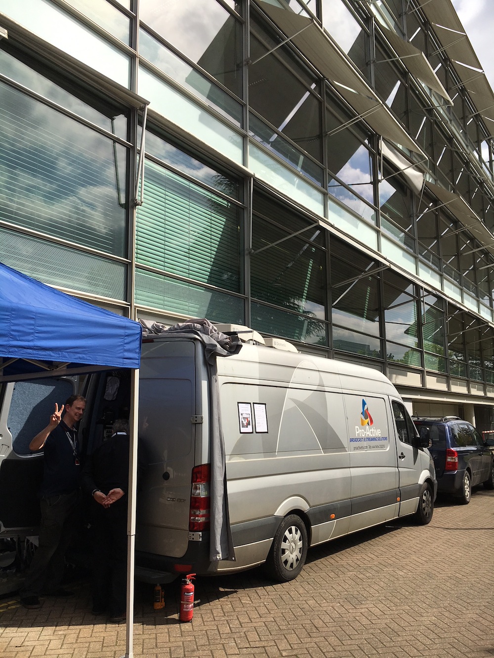 Giro d'Italia Eurosport Studio OB Pro Active Broadcast