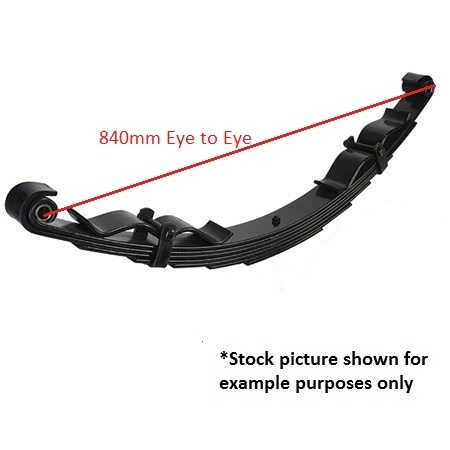Outback Shackle Spring, 650kg 6 Leaf