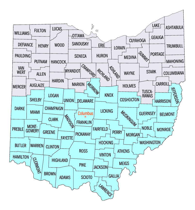 Restrictions for Ohio PROBATION INFORMATION NETWORK