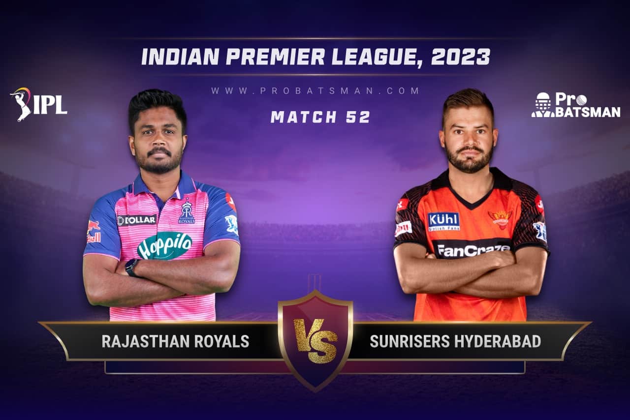 RR vs SRH Dream11 Prediction With Stats, Pitch Report & Player Record