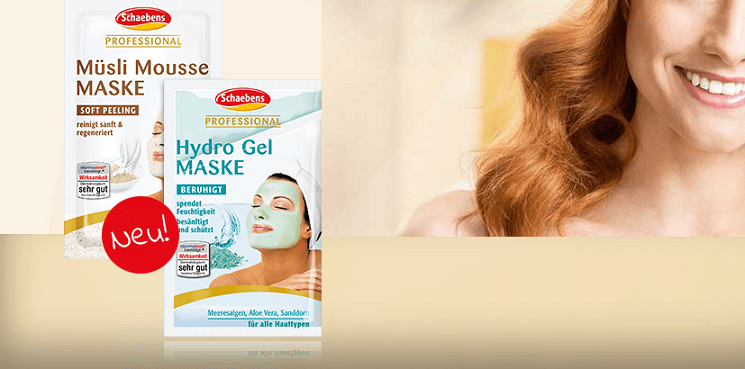 Schaeben Professionell Gesichtsmasken gratis Proben Kostenlos, Gratisproben bestellen