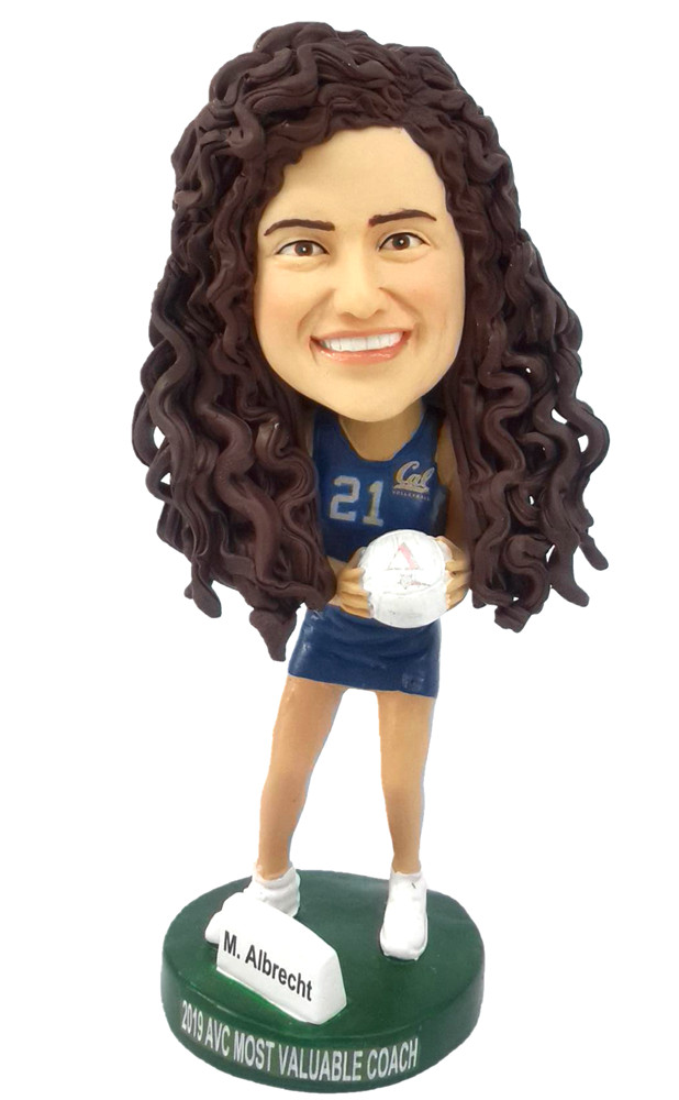 Custom bobbleheads Volleyball girl female sports bobblehead [3501N