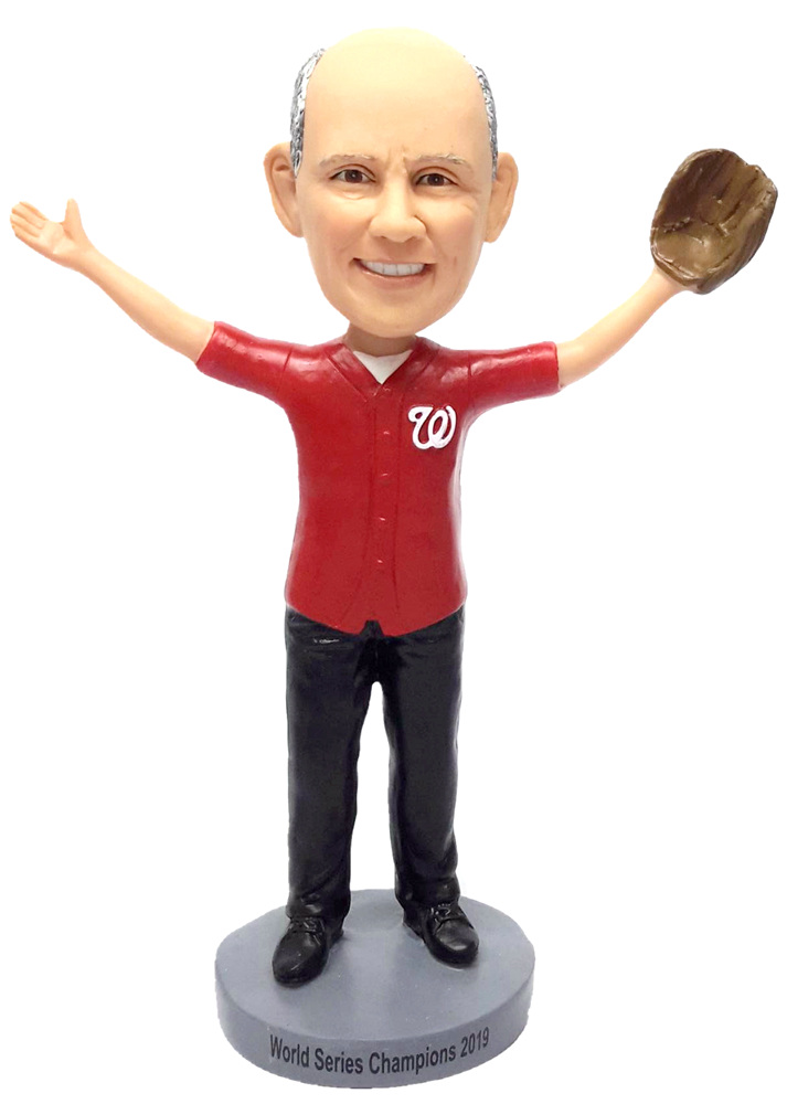Custom Bobbleheads Baseball fans coach [4542N] 64.78 Custom