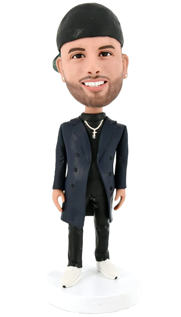 Custom bobblehead Artists rapper producer hiphop bobblehead [7783N] 64.78 Custom