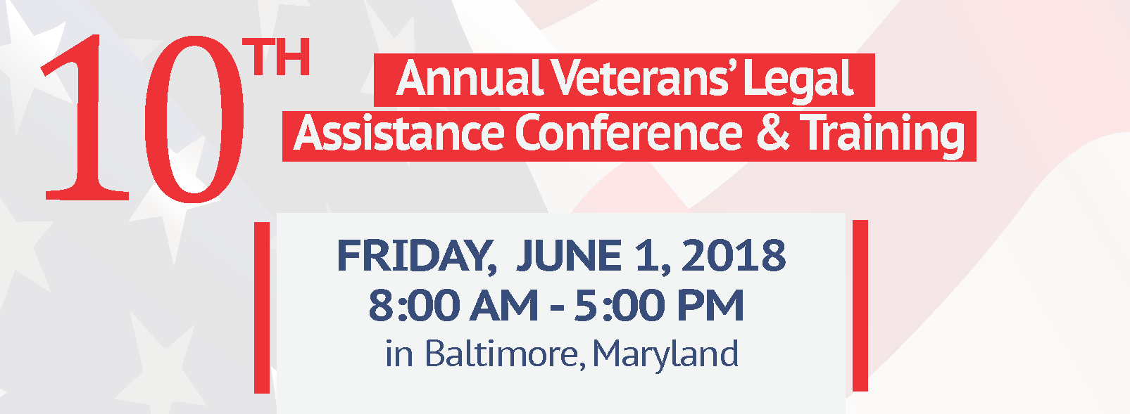 Veterans Benefits 101 at the 10th annual Veterans Legal Assistance Conference Pro Bono