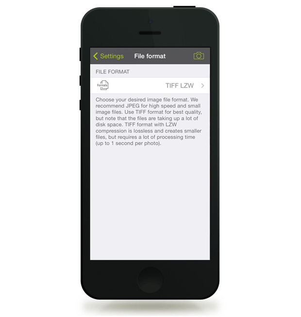 How to turn on TIFF photo saving in ProCamera 7 for iPhone (and why you