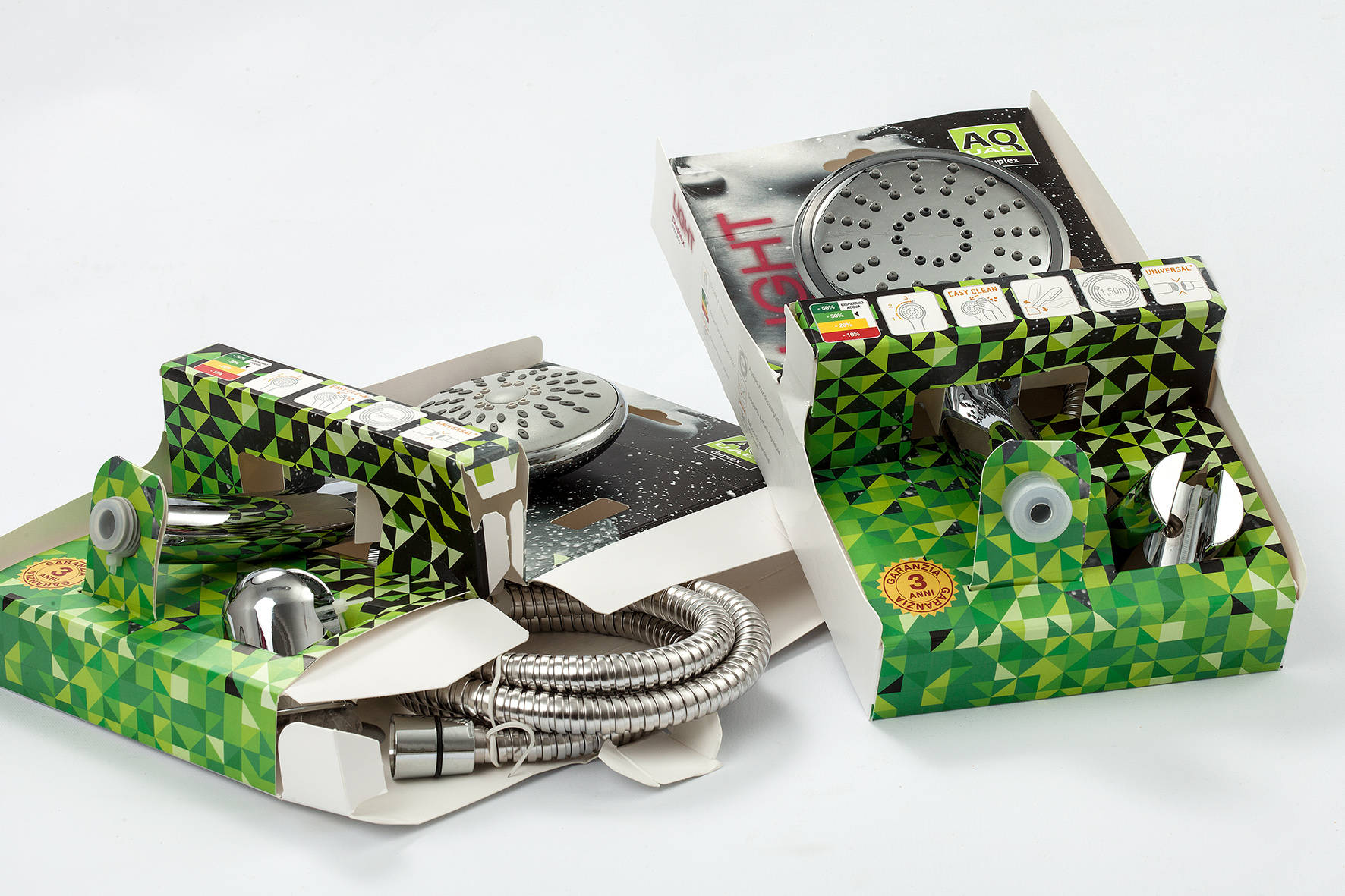 ShowerHead packaging, Bath showerhead kit packaging Pro Carton