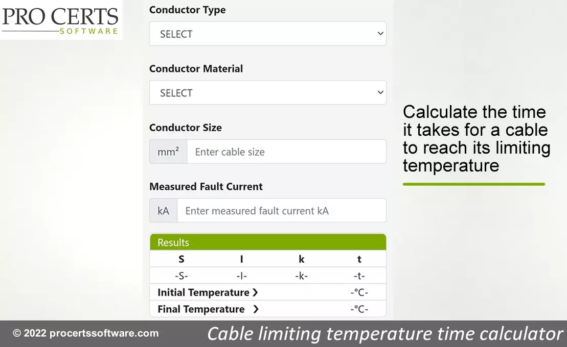 Protection Against Exceeding Cable Limiting Temperature Pro Certs