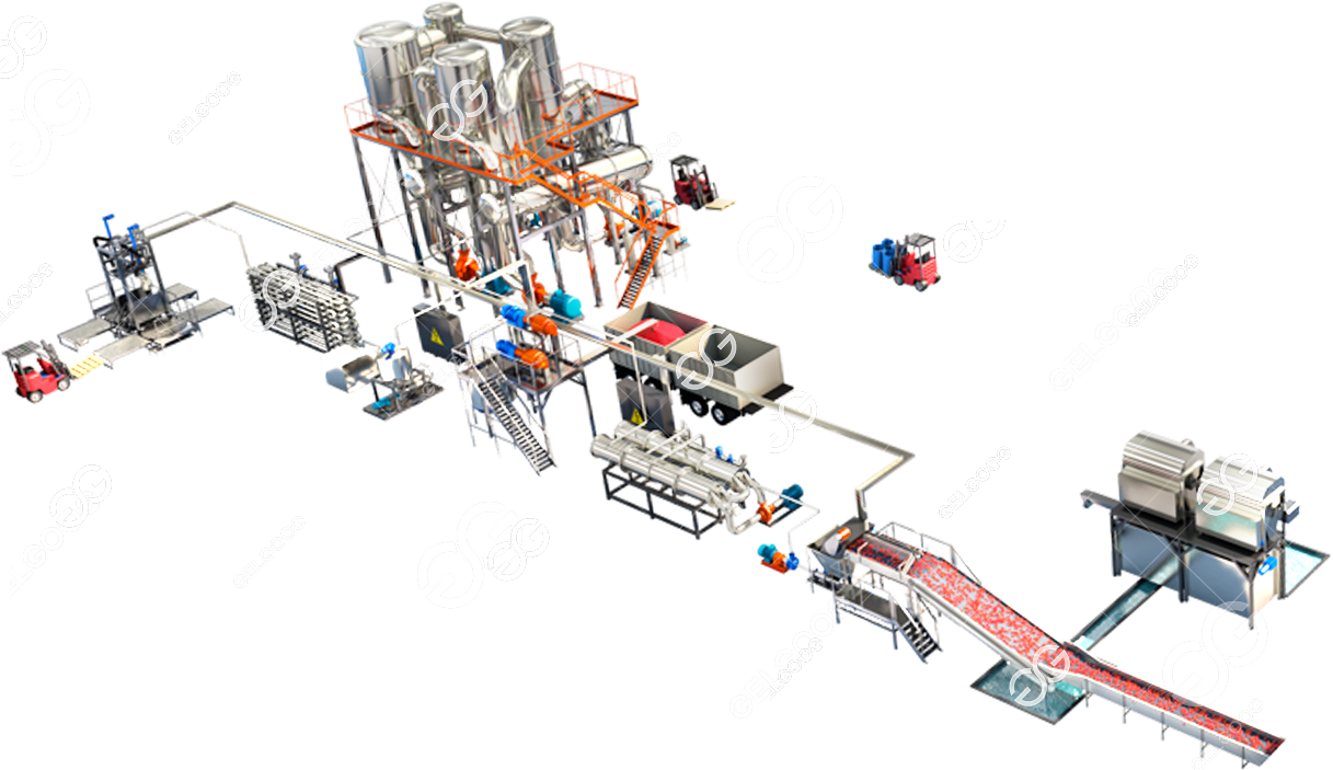 Complete Tomato Paste Manufacturing Processing Plant