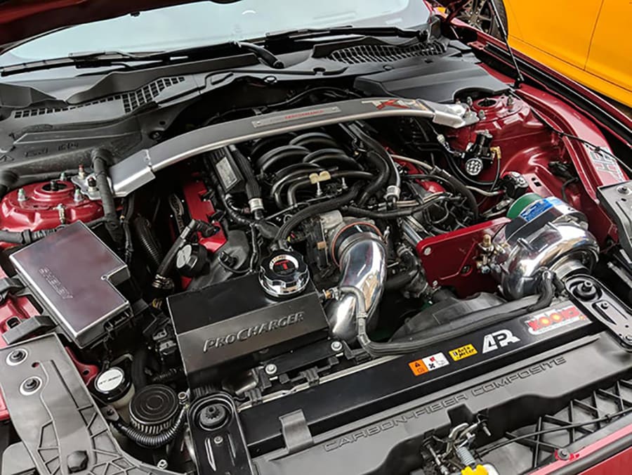 FORD MUSTANG SHELBY GT350 AND GT350R 5.2L SUPERCHARGER SYSTEMS