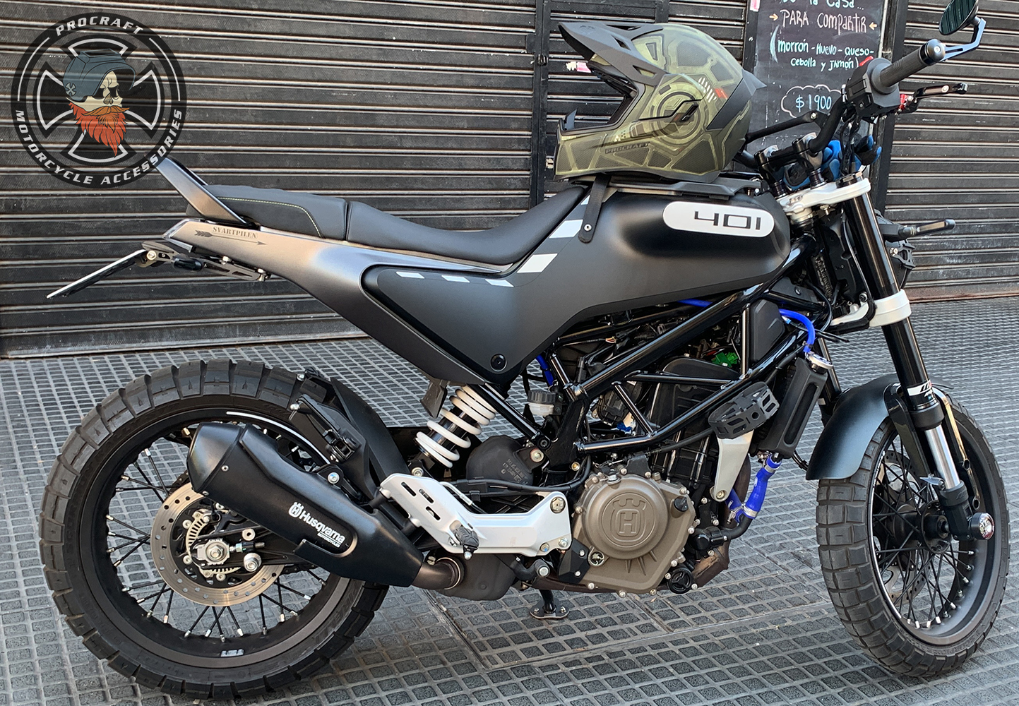 Husky Fender Eliminator PROCRAFT SvartPilen Vitpilen Husqvarna