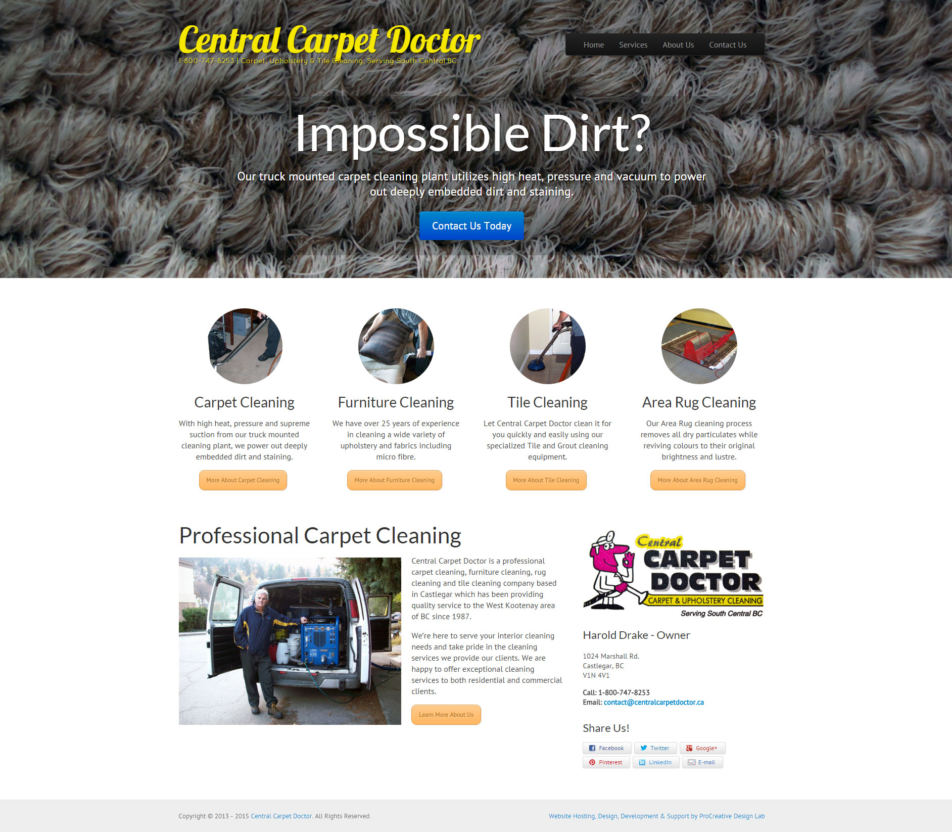 Central Carpet Doctor ProCreative Labs