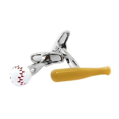 Baseball Player Pitcher Hitter Sports Cufflinks Bat Mlb ProCuffs