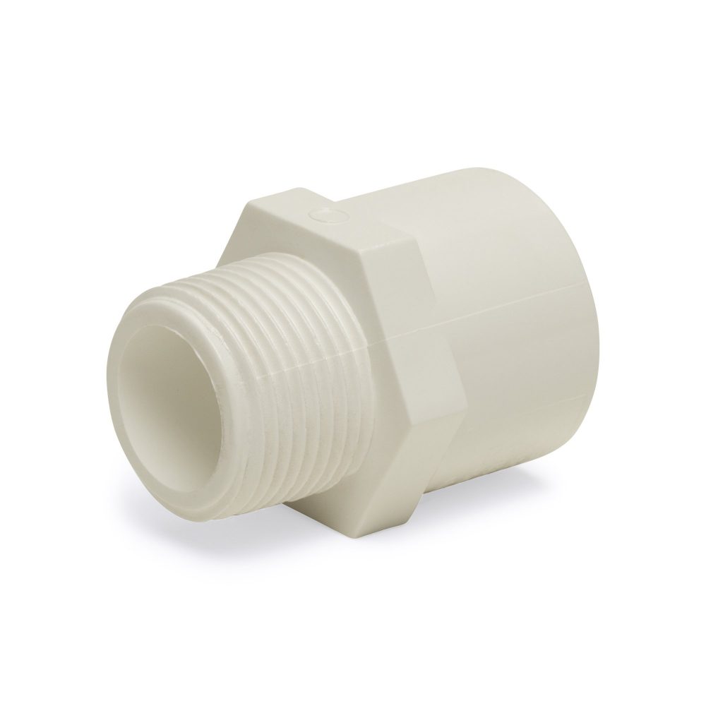 1/2" PVC Sch40 Male Adapter Plumbing, Electric