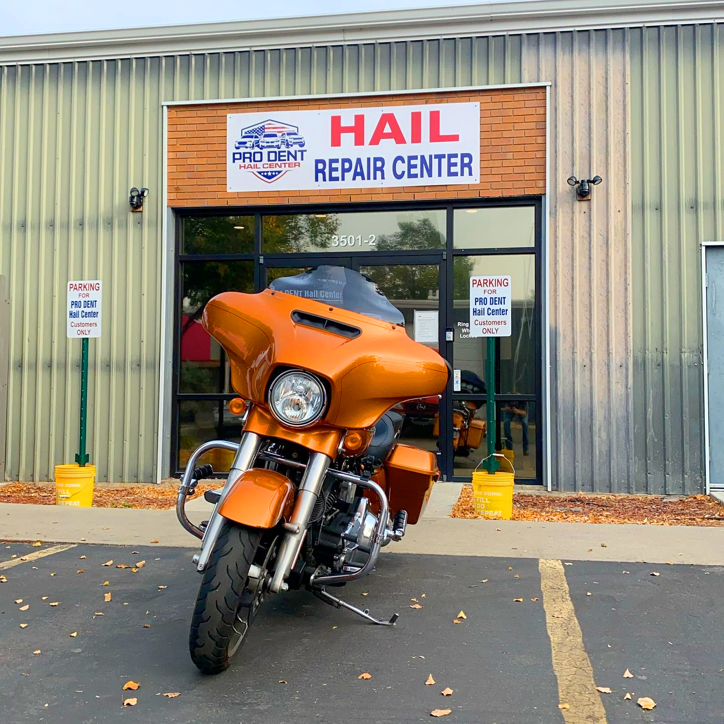 Motorcycle Dent Repair Fort Collins CO Pro Dent Hail Center