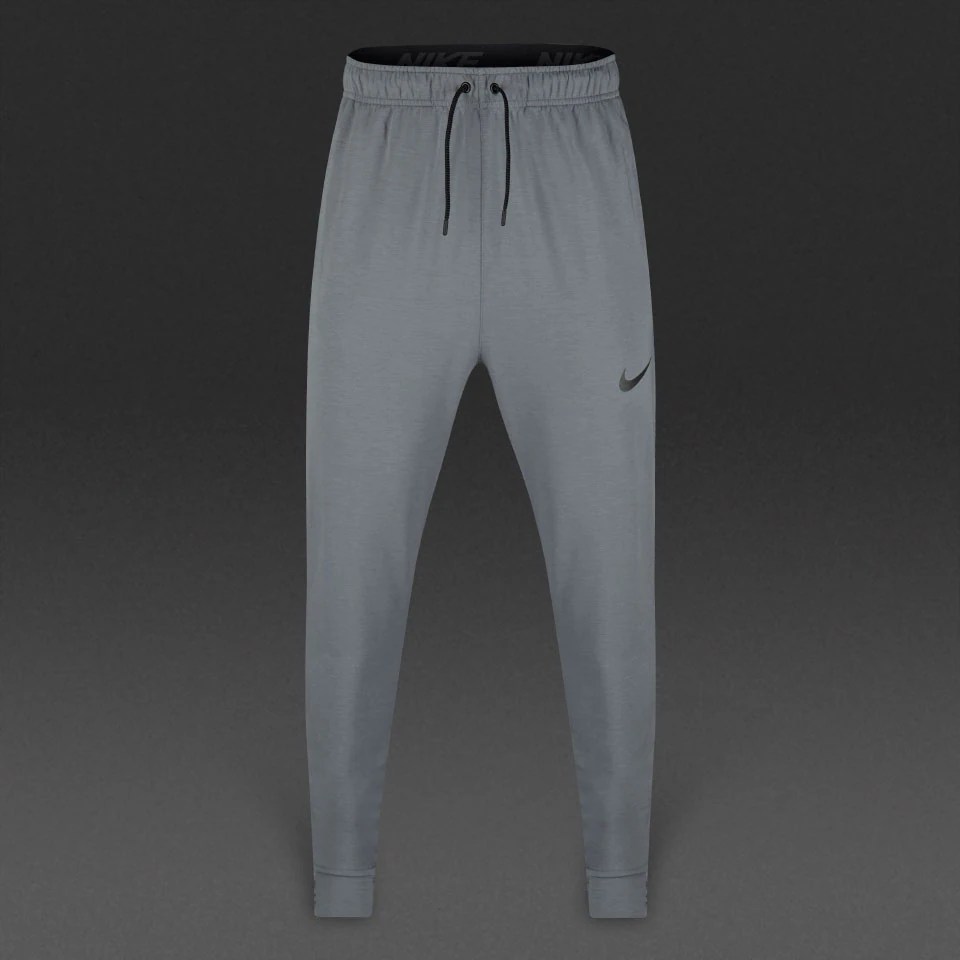 Nike DriFit Training Fleece Pants Cool Grey/Black/Black Mens