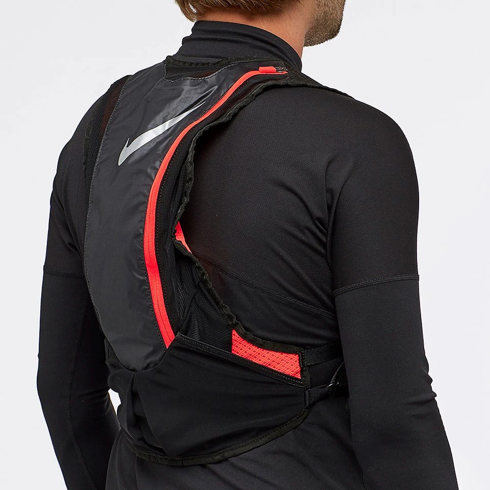 Nike Hydration Race Vest Black/Total Crimson/Silver Accessories