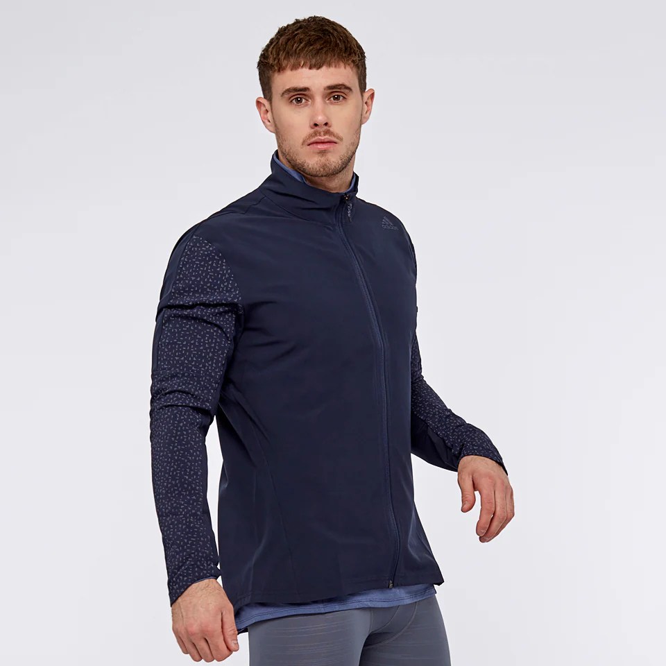 Mens Clothing adidas Supernova Storm Jacket Legend Ink CG1140 ProDirect Running