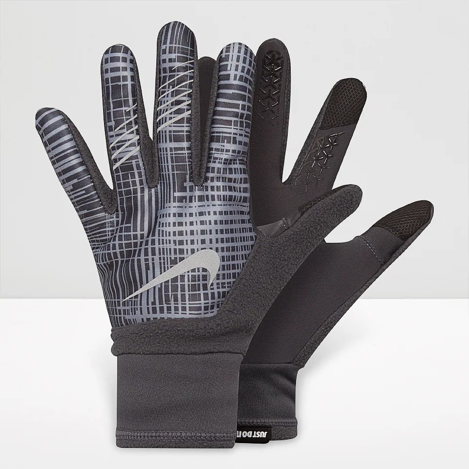 Nike ThermaFit Elite Run Gloves 2.0 Anthracite / Cool Grey Mens