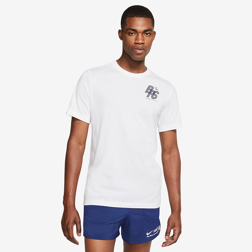 Nike DriFit "Blue Ribbon Studios" TShirt White Mens