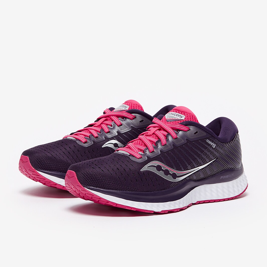 Saucony Womens Guide 13 Dusk/Berry Womens Shoes ProDirect Running