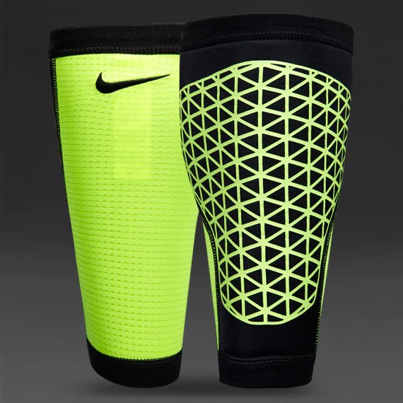 Nike Pro Combat Calf Sleeve Black/Volt ProDirect Running