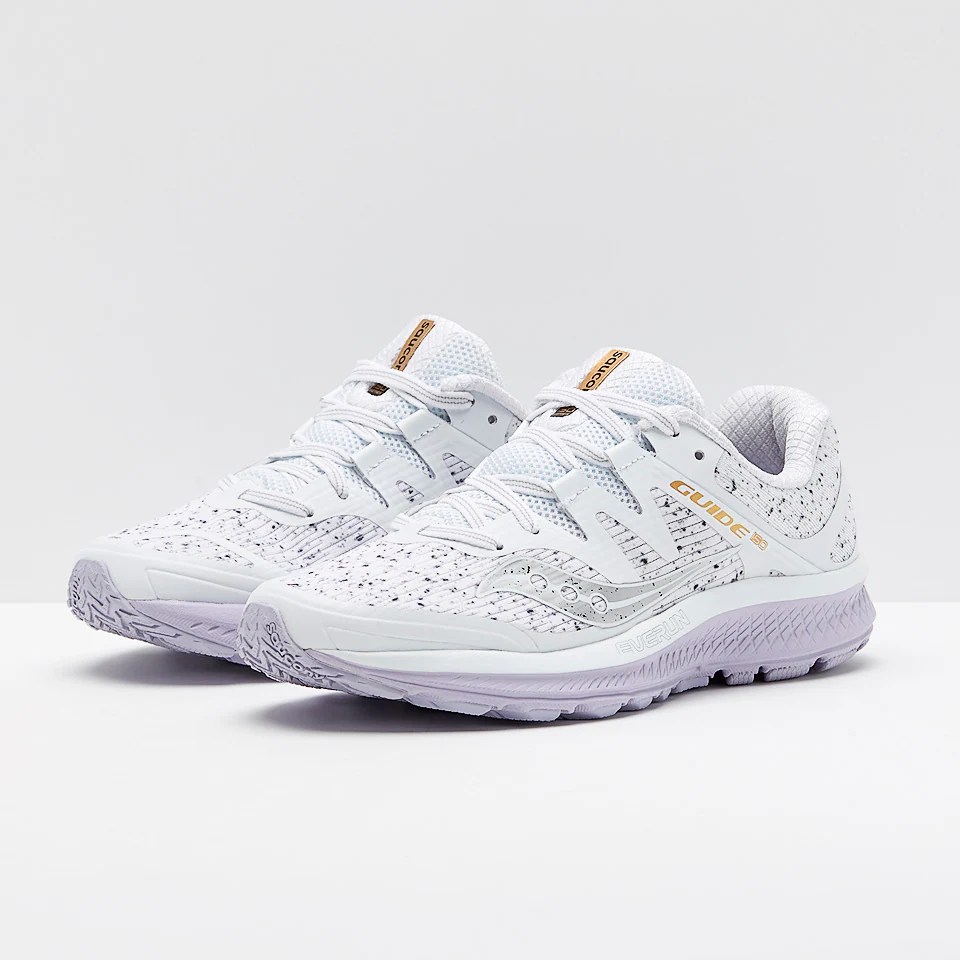 Saucony Womens Guide ISO White Womens Shoes ProDirect Running