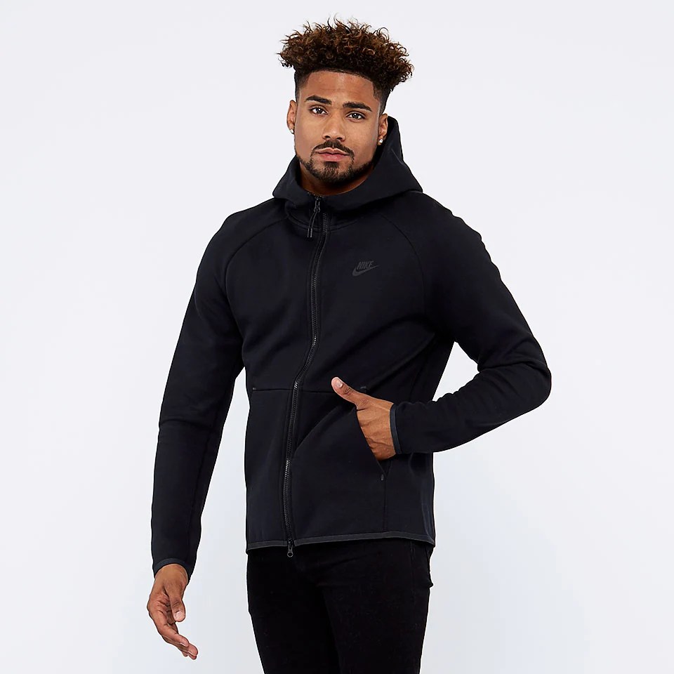 Nike Sportswear Tech Fleece Hoodie Black Mens Clothing Hoodies