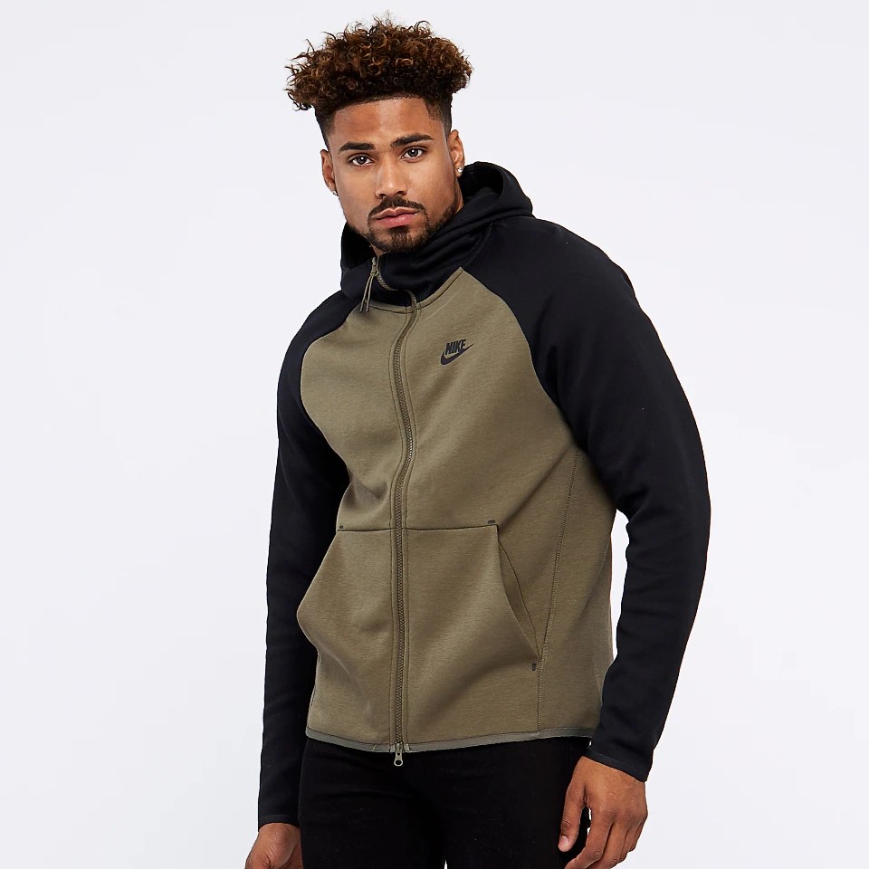 Mens Clothing Nike Sportswear Tech Fleece Hoodie Twilight Marsh 928483381 ProDirect